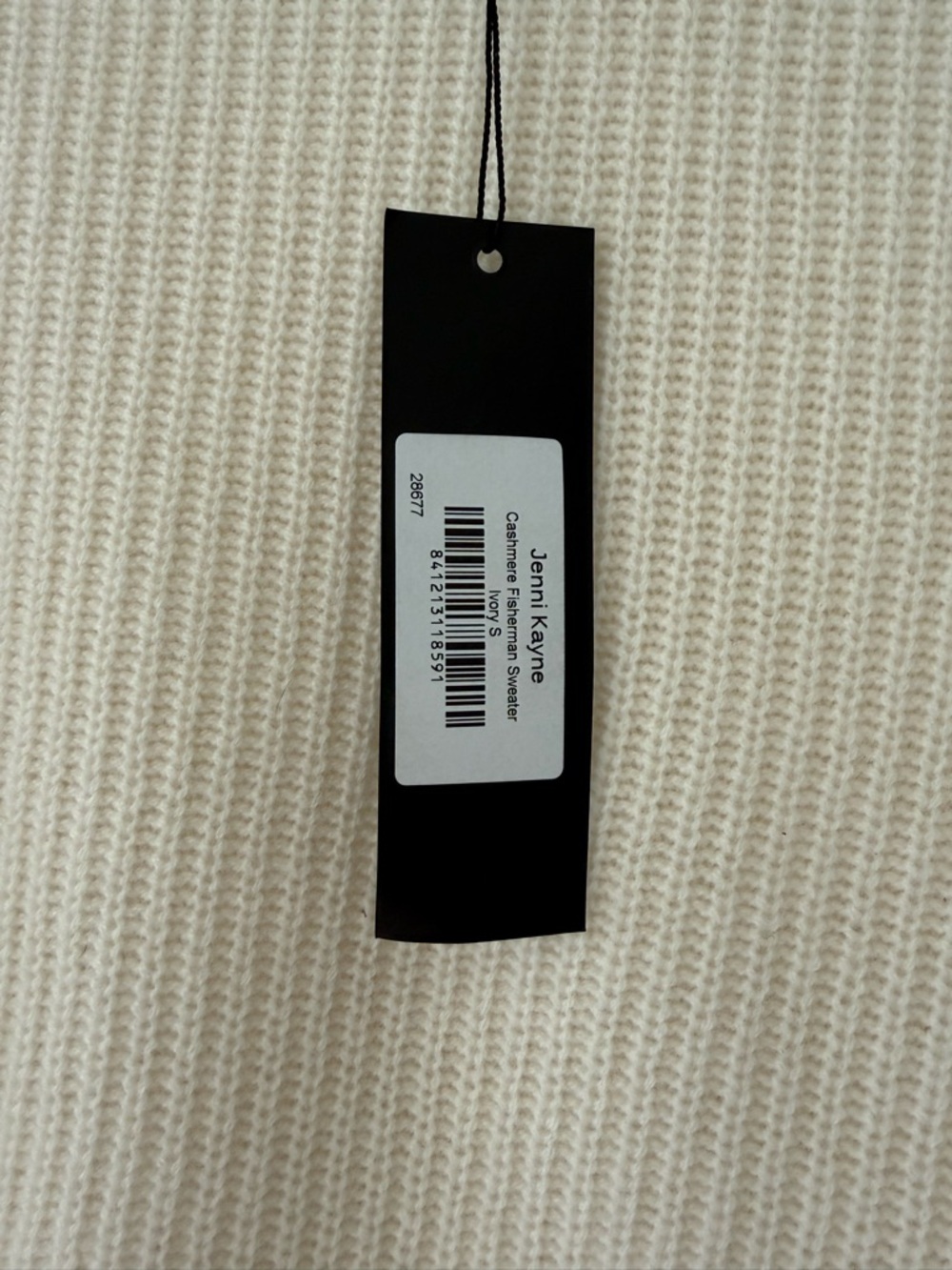 Jenni Kayne Cashmere Fisherman Sweater- Size Small (new with tags). New Season - Picture 5 of 5